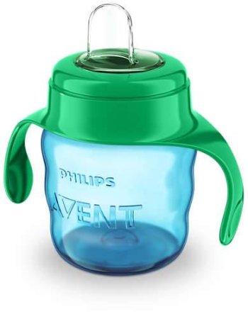 Avent  Серия Comfort Чашка поильник 200 мл.,  от 6 месяцев, цвет голубой / Артикул:  SCF551/05