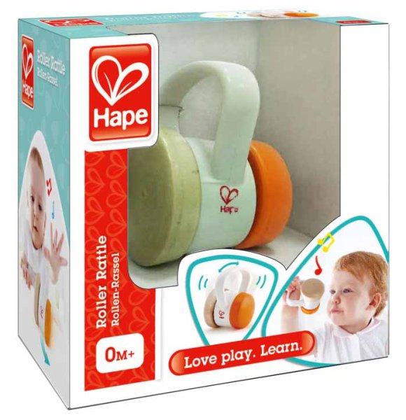 Hape Погремушка 2 в 1 "Роллер"