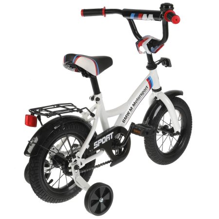 Велосипед детский 12" BMW, цвет / белый+черный