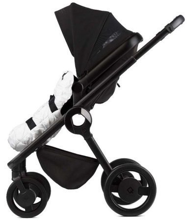 Anex Коляска 2 в 1 Quant / цвет steam (черный-белый)