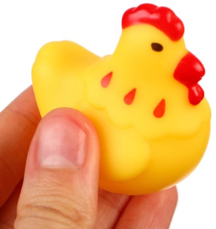 Крошка Я Набор резиновых игрушек для ванны «Курочка и детишки»