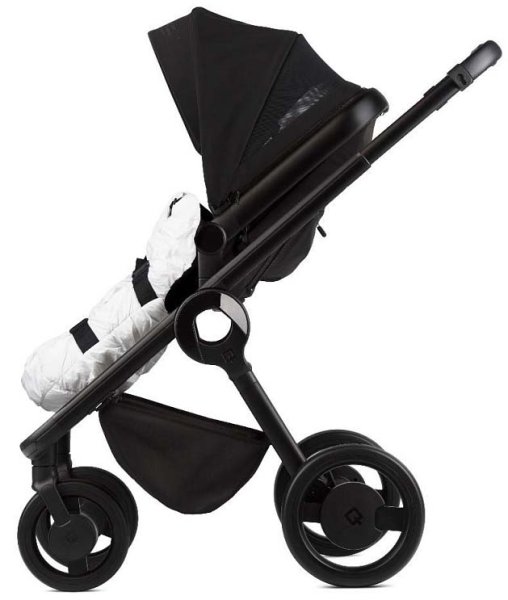 Anex Коляска 2 в 1 Quant / цвет steam (черный-белый)