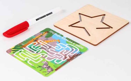 Лесная мастерская Игра "Пиши-стирай"