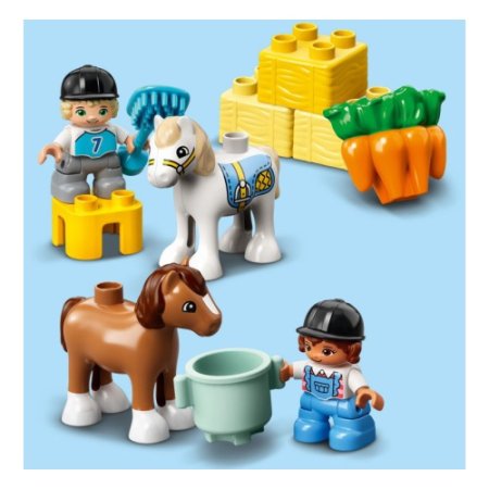 Lego Duplo Конструктор "Конюшня для лошади и пони", 65 элементов