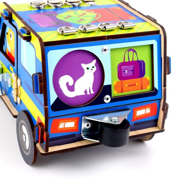 Лесная мастерская Бизиборд "Машинка" 7334345