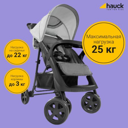 Hauck Прогулочная коляска Shopper Neo II / цвет grey