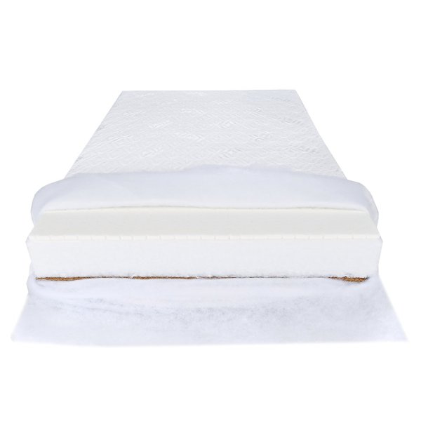 PITUSO Матрац детский беспружинный "Coconut-Lux-Late"140х80х12см hollcon 3000/ жаккард стеганный