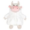 Maxitoys Мягкая Игрушка Luxury, Коровка Наташа в Белой Шубке, 28 см / цвет белый