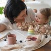 Beaba Набор силиконовой посуды, 4 предмета / цвет Сахарная вата