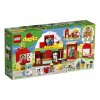 LEGO DUPLO Town Конструктор "Фермерский трактор, домик и животные"