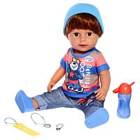BABY born Интерактивная кукла Братик 43 см, аксессуары					