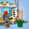 Lego city fire конструктор пожар в бургер-кафе / разноцветный