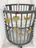 Soohoo Декоративная Бабочка Золотая для ламелей детской кроватки