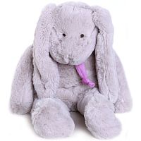 Lapkin Мягкая игрушка 40 см Заяц / цвет серый/фиолетовый					