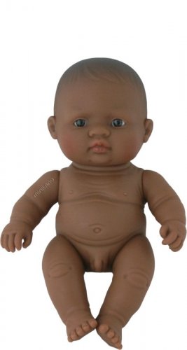 Miniland Пупс мальчик латиноамериканец baby doll latinoamerican boy 21 cm. polybag.31147