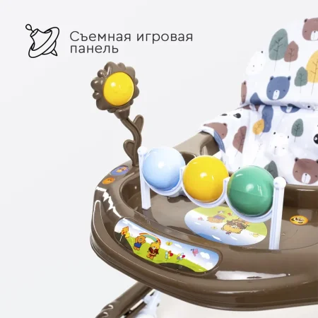 Tomix Детские ходунки Little Travel  / цвет серый (Bear)