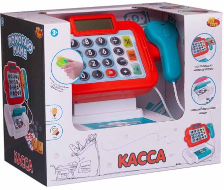 ABtoys Касса "Играем в магазин", серия "Помогаю Маме"