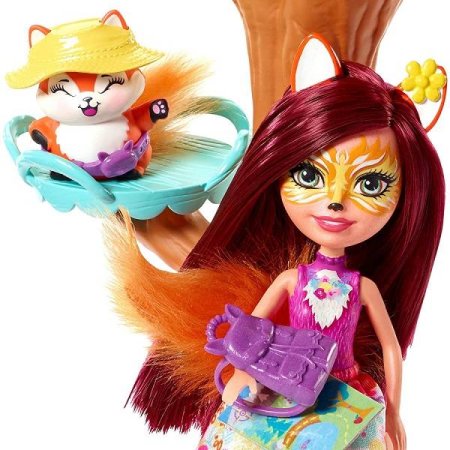 игрушка Enchantimals Сюжетные игровые наборы "Качели на дереве" FRH45