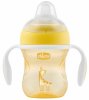 Chicco Поильник Transition Cup с носиком, с 4 месяцев, 200 мл / цвет оранжевый