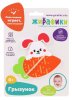 Жирафики Прорезыватель "Зайка и морковка"