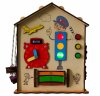 ЭLen Toys Бизидомик развивающий, с элементами питания
