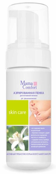 Mama Comfort Аэрированная пенка для интимной гигиены, 150 мл