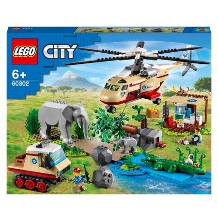 LEGO City Конструктор "Операция по спасению зверей"