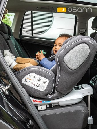 Оsann Автокресло One 360 SL (0-36 кг) / цвет Universe Grey (серый)