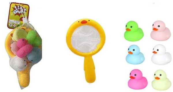 Юг-тойз Набор игрушек для купания "Уточки"