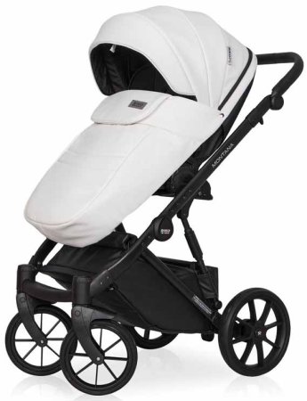 Riko Basic Коляска Montana 3 в 1 Ecco / цвет White (белый)