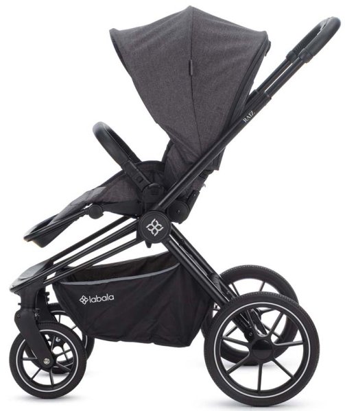 Labala Коляска 2 в 1 Raiz 2023 / цвет Stone grey (серый)