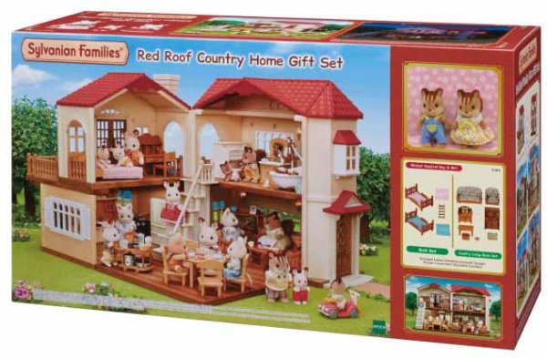 Sylvanian Families Набор "Большой дом со светом с Бельчатами"