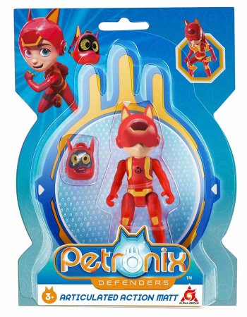 Петроникс. Игровой набор фигурка героя Мэтт и рюкзак. Petronix