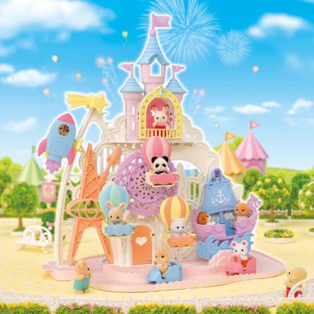 Sylvanian Families Детский игровой набор "Детский парк развлечений" 5537
