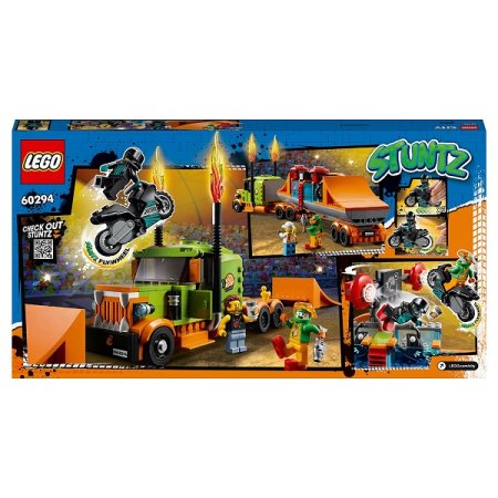 Lego City Stuntz Конструктор "Грузовик для шоу каскадёров", 420 деталей