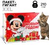 Пакет ламинированный горизонтальный "С новым годом!"