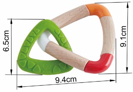 Hape Игрушка-прорезыватель треугольники, серия "Малышам"
