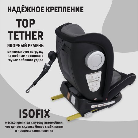 Nuovita Автокресло Maczione N123i-2 Isofix / цвет Grigio scuro/Тёмно-серый