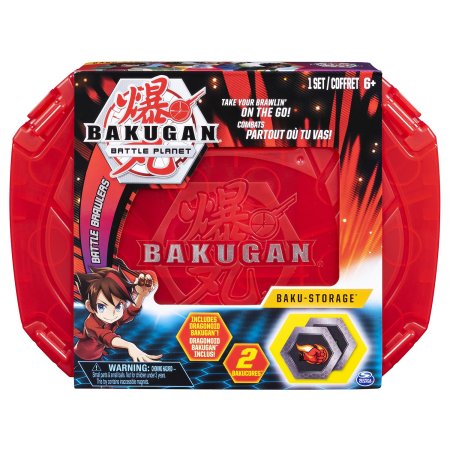 игрушка Spin master игровой набор кейс для хранения bakugan / цвет красный