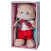 Jack&Lin Мягкие Игрушки Зайчик в Красных Штанишках 25 см в Подарочной Упаковке