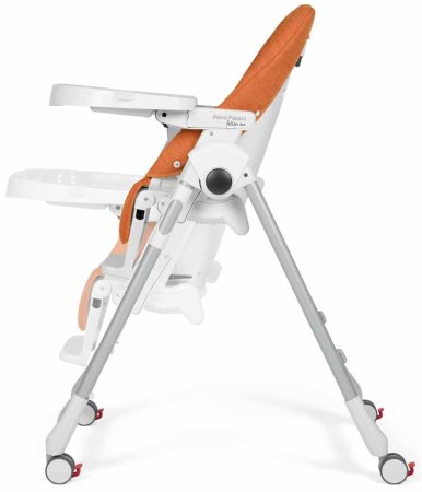 Peg-Perego Стульчик для кормления Prima Pappa Follow Me / цвет Wonder Orange (оранжевый)
