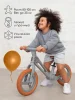 2-х кол.беговел Amarobaby Twist (серый-оранжевый)