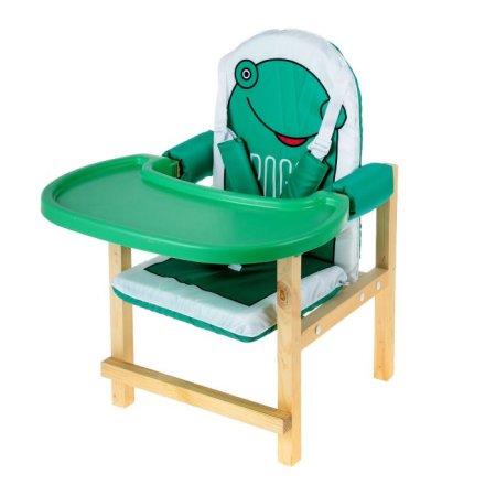 Вилт Стол-стул для кормления лакированный Babys "Froggy"