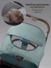 Коляска,экокожа 2в1 Motus Premium Ecco Exclusive (лагуна)