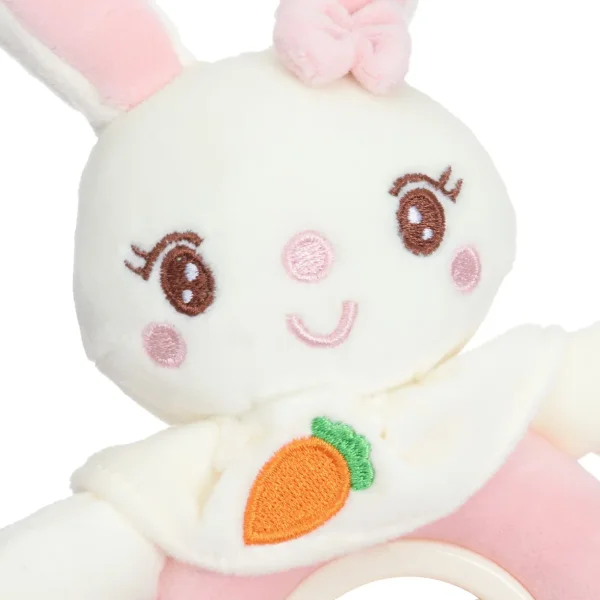 Крошка Я Игрушка-погремушка мягкая «Милая зайка», арт.9900341