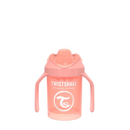 Twistshake Поильник Mini Cup Pastel 230 мл. / цвет Персиковый