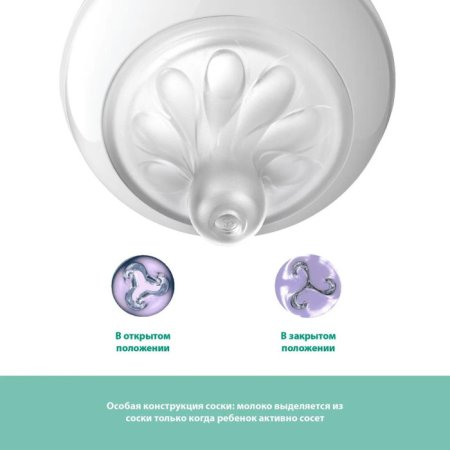 Philips Avent Бутылочка для кормления Natural Response, 240 мл, 2 штуки