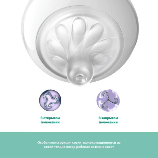 Philips Avent Бутылочка для кормления Natural Response, 240 мл, 2 штуки