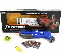 Shantou Пистолет "Call of Warrior" на батарейках + Паук-мишень (USB з/у), с датчиком пропадания