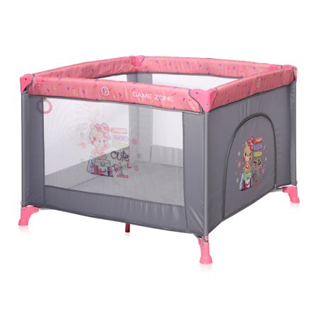 детские Lorelli Детский манеж Game Zone / цвет Розовый / Pink Travelling 2046